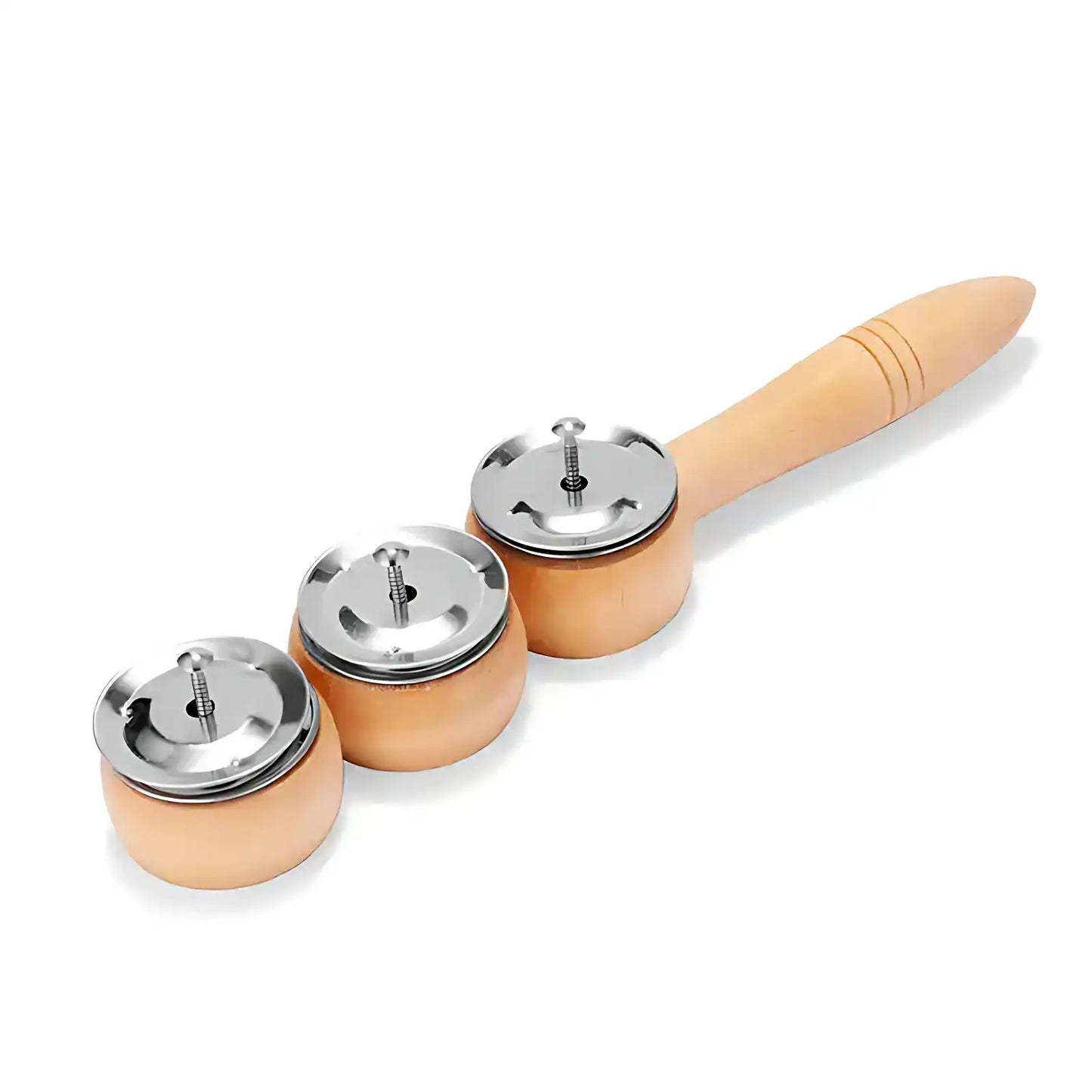 10-Piece Natural Wooden Percussion Set with Carry Bag - CutePopToy