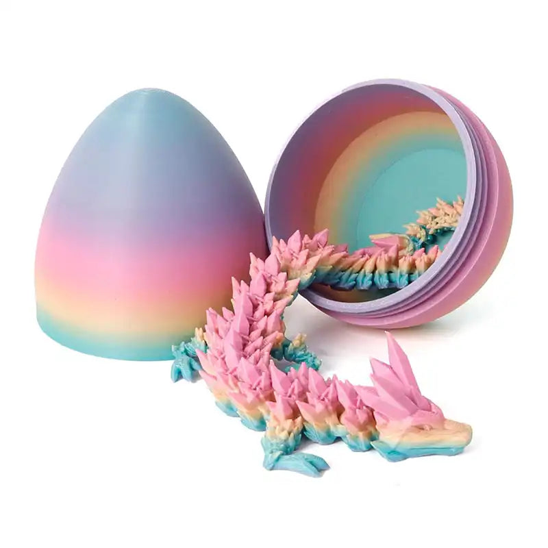 3D Printed Mystical Dragon Egg Crystals - CutePopToy