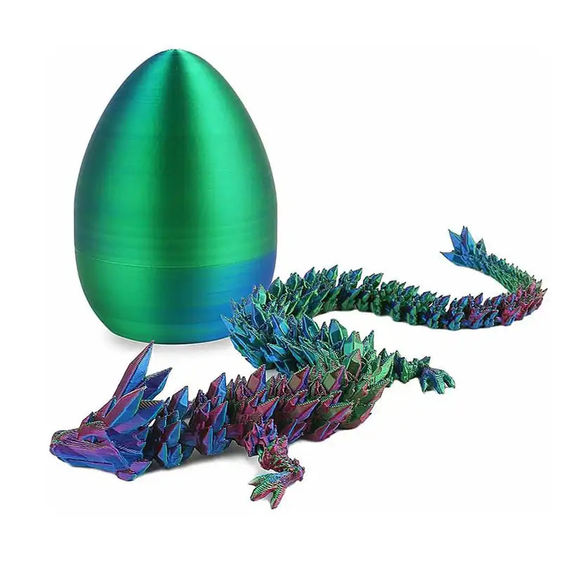 3D Printed Mystical Dragon Egg Crystals - CutePopToy