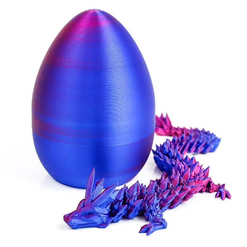 3D Printed Mystical Dragon Egg Crystals - CutePopToy
