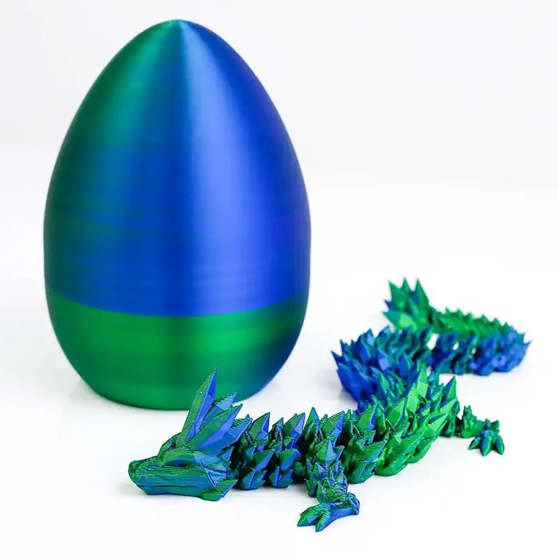 3D Printed Mystical Dragon Egg Crystals - CutePopToy