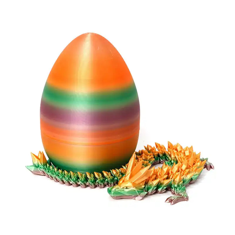 3D Printed Mystical Dragon Egg Crystals - CutePopToy