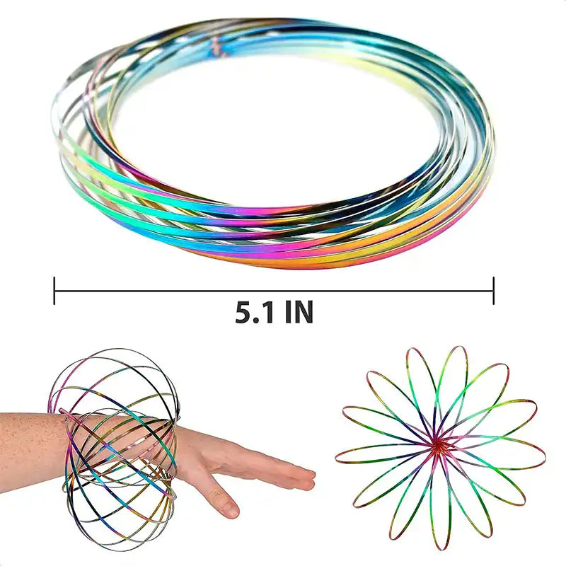 3D Spinning Spiral Bracelet for Kids and Adults(2pc) - CutePopToy