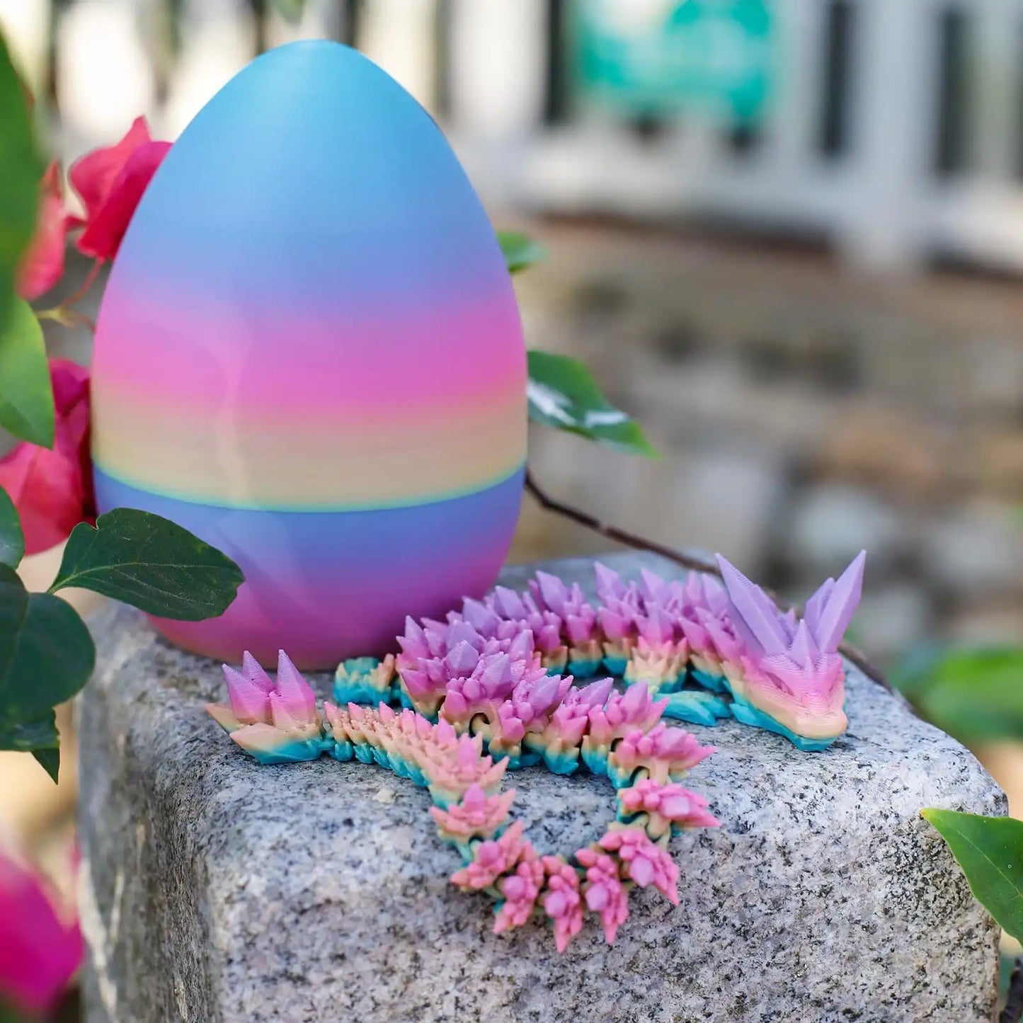 3D Printed Mystical Dragon Egg Crystals - CutePopToy