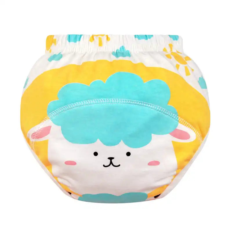 4 PC Unisex Baby Training Pants Cotton Underwear - CutePopToy
