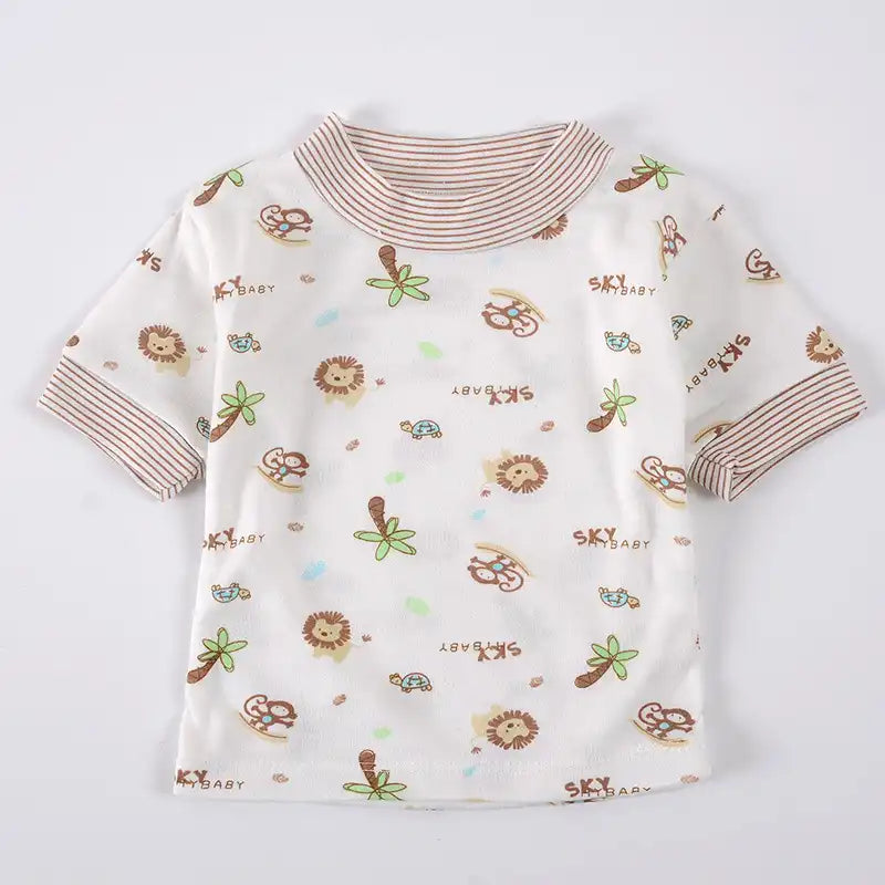 8 Piece Cute Bear Cotton Newborn Clothing Set (0-6 Months)