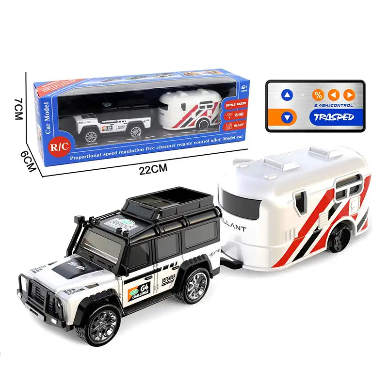 All-Terrain 4x4 Remote Control Adventure Truck - CutePopToy