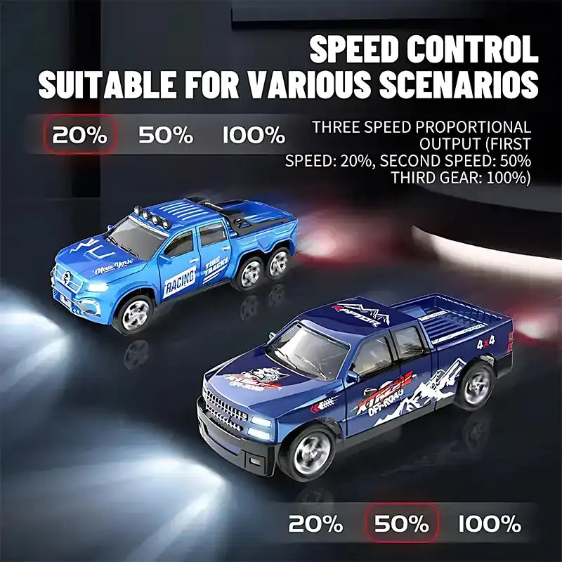 All-Terrain 4x4 Remote Control Adventure Truck - CutePopToy