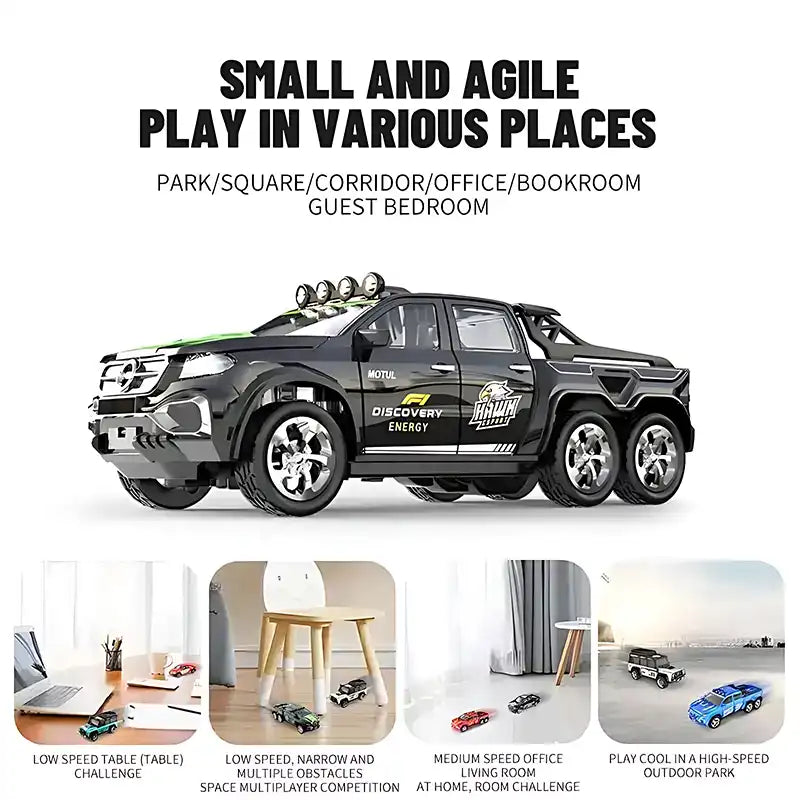 All-Terrain 4x4 Remote Control Adventure Truck - CutePopToy