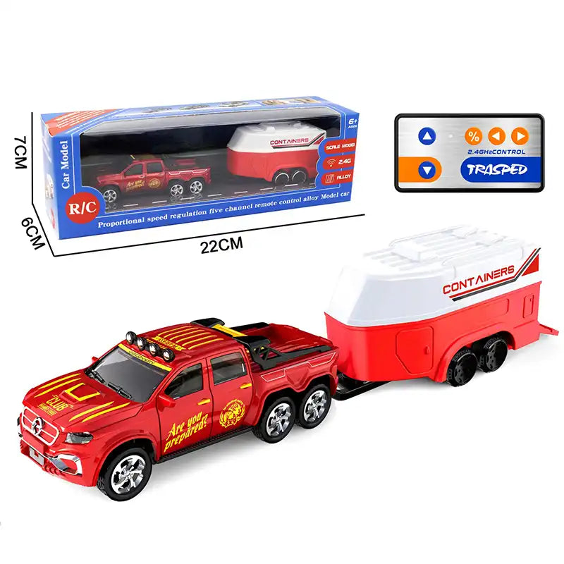 All-Terrain 4x4 Remote Control Adventure Truck - CutePopToy