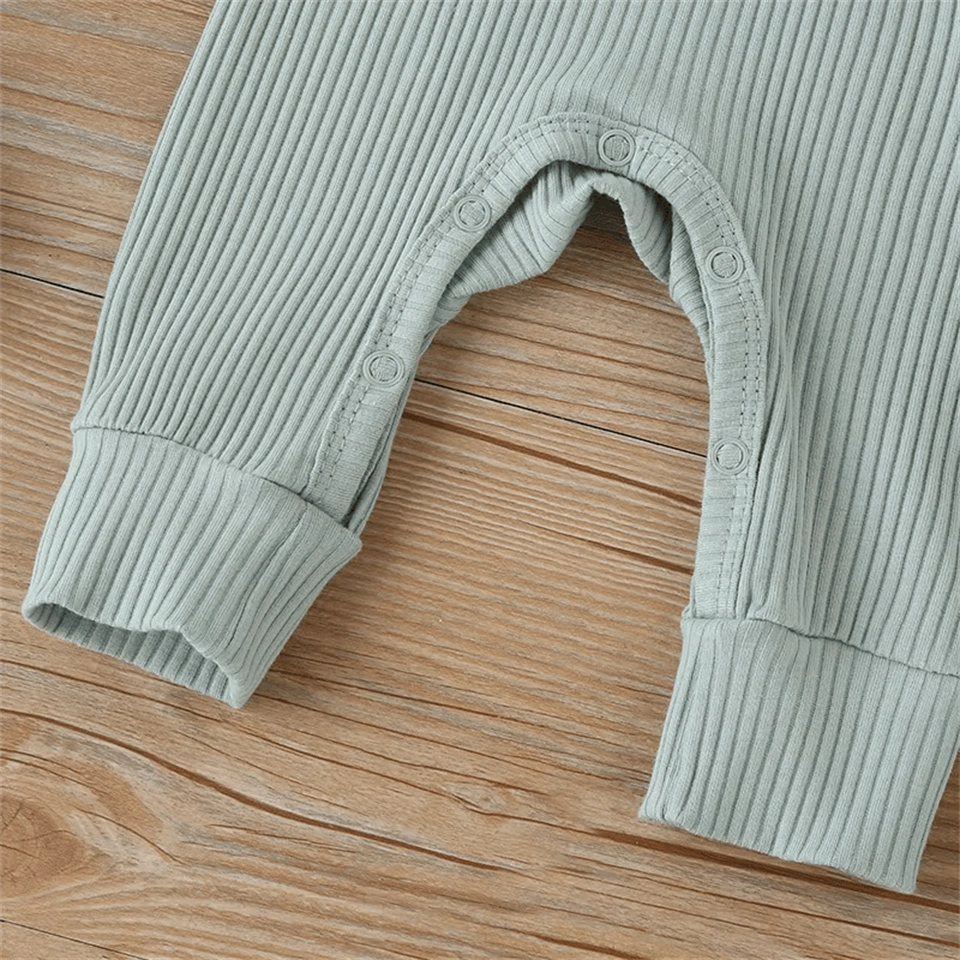 Autumn Cotton Baby Romper - Long Sleeve Jumpsuit for Newborns - CutePopToy