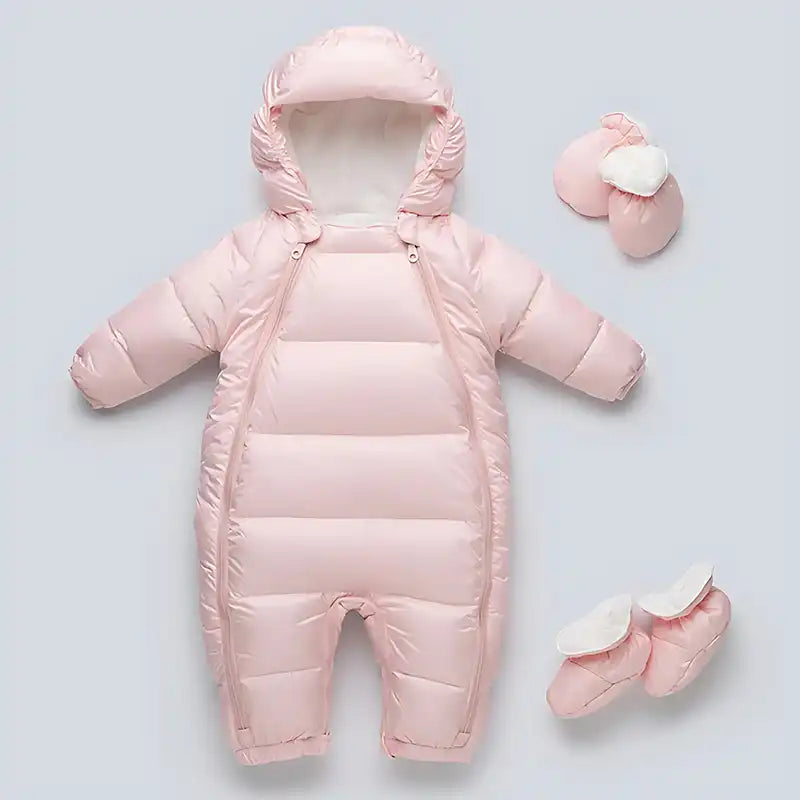 Baby Down Jacket Sleeping Bag Onesie Winter Snow Suit
