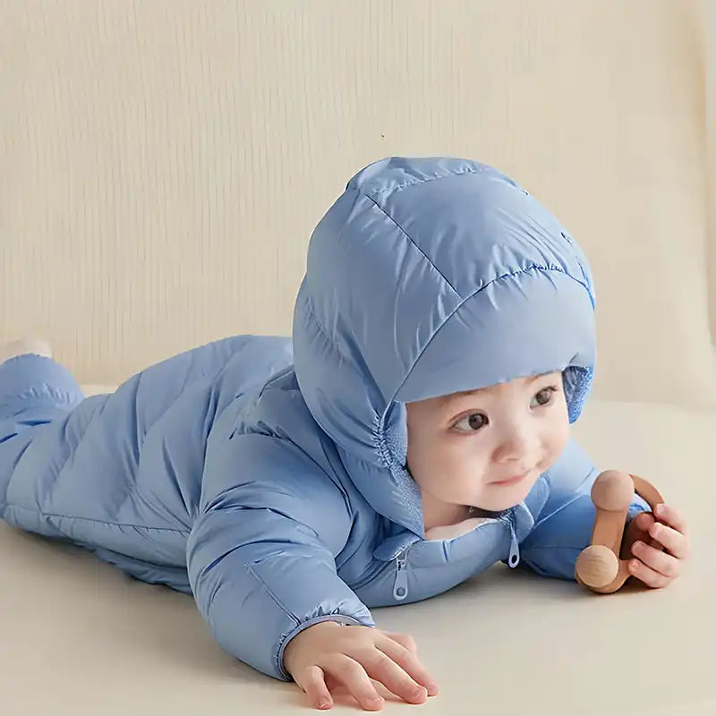 Baby Down Jacket Sleeping Bag Onesie Winter Snow Suit