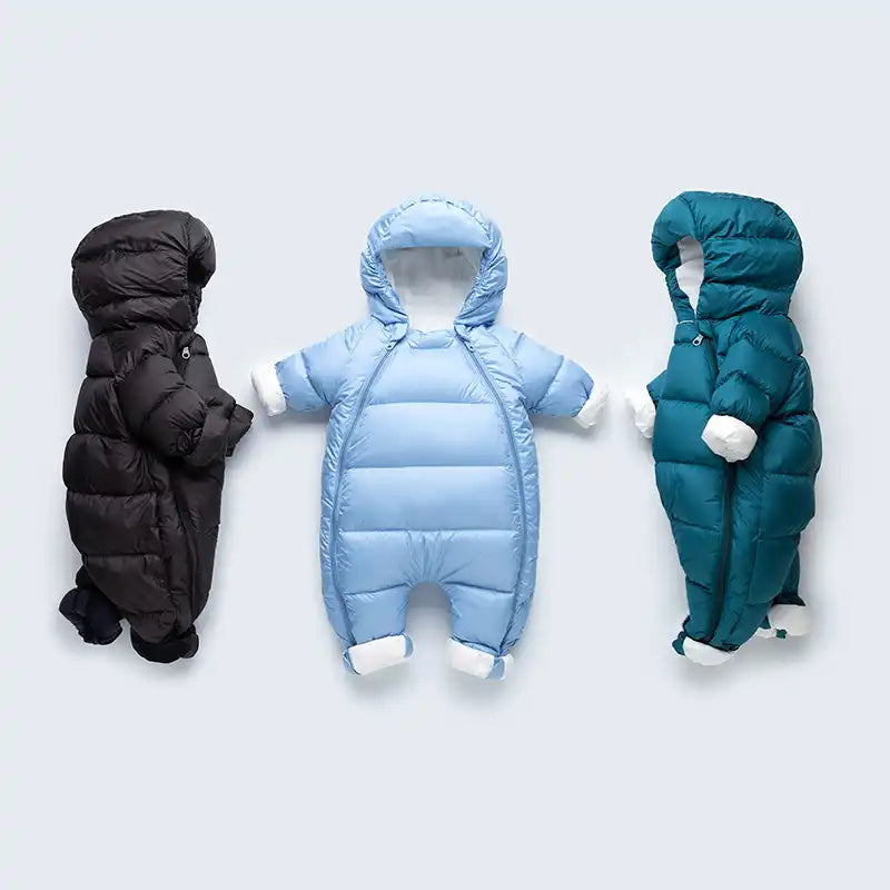 Baby Down Jacket Sleeping Bag Onesie Winter Snow Suit