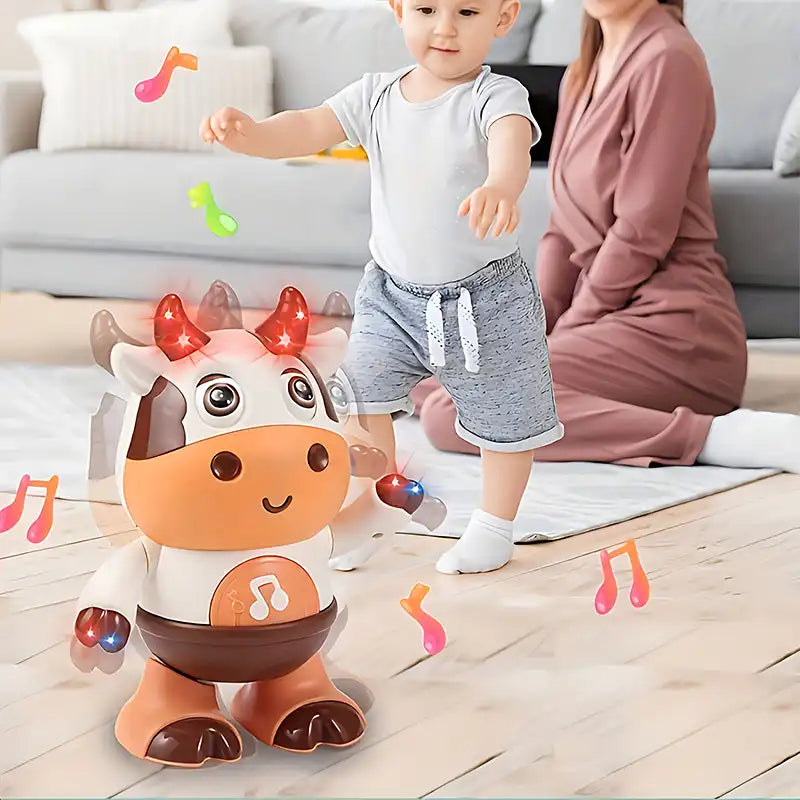 Baby Early Education Musical Toys-Dancing Cow - CutePopToy