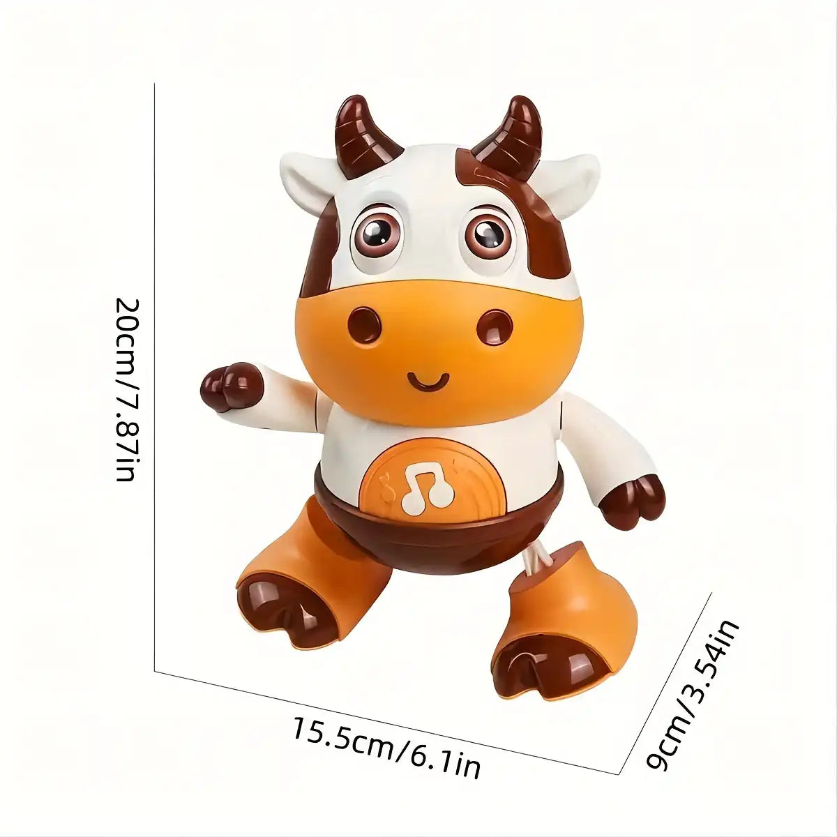 Baby Early Education Musical Toys-Dancing Cow - CutePopToy