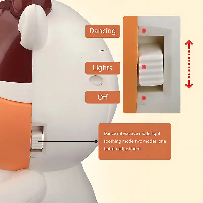 Baby Early Education Musical Toys-Dancing Cow - CutePopToy