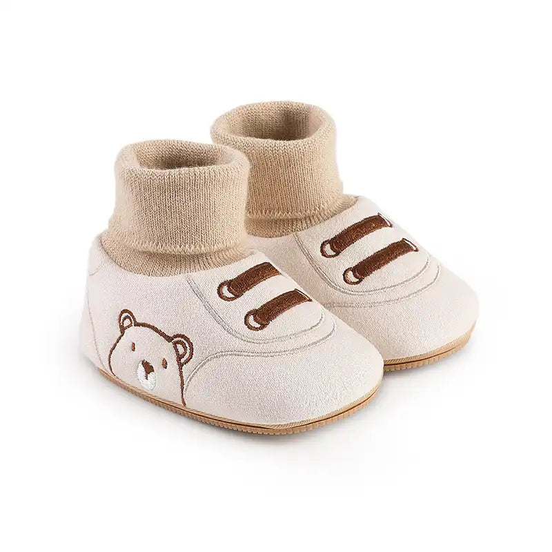 Baby Winter Shoes Cute Bear Warm Toddler Boots - CutePopToy