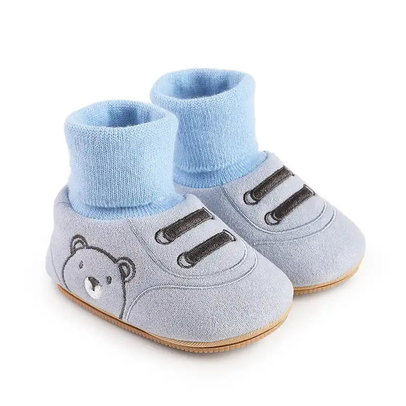 Baby Winter Shoes Cute Bear Warm Toddler Boots - CutePopToy