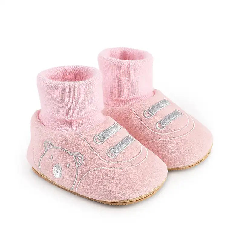 Baby Winter Shoes Cute Bear Warm Toddler Boots - CutePopToy