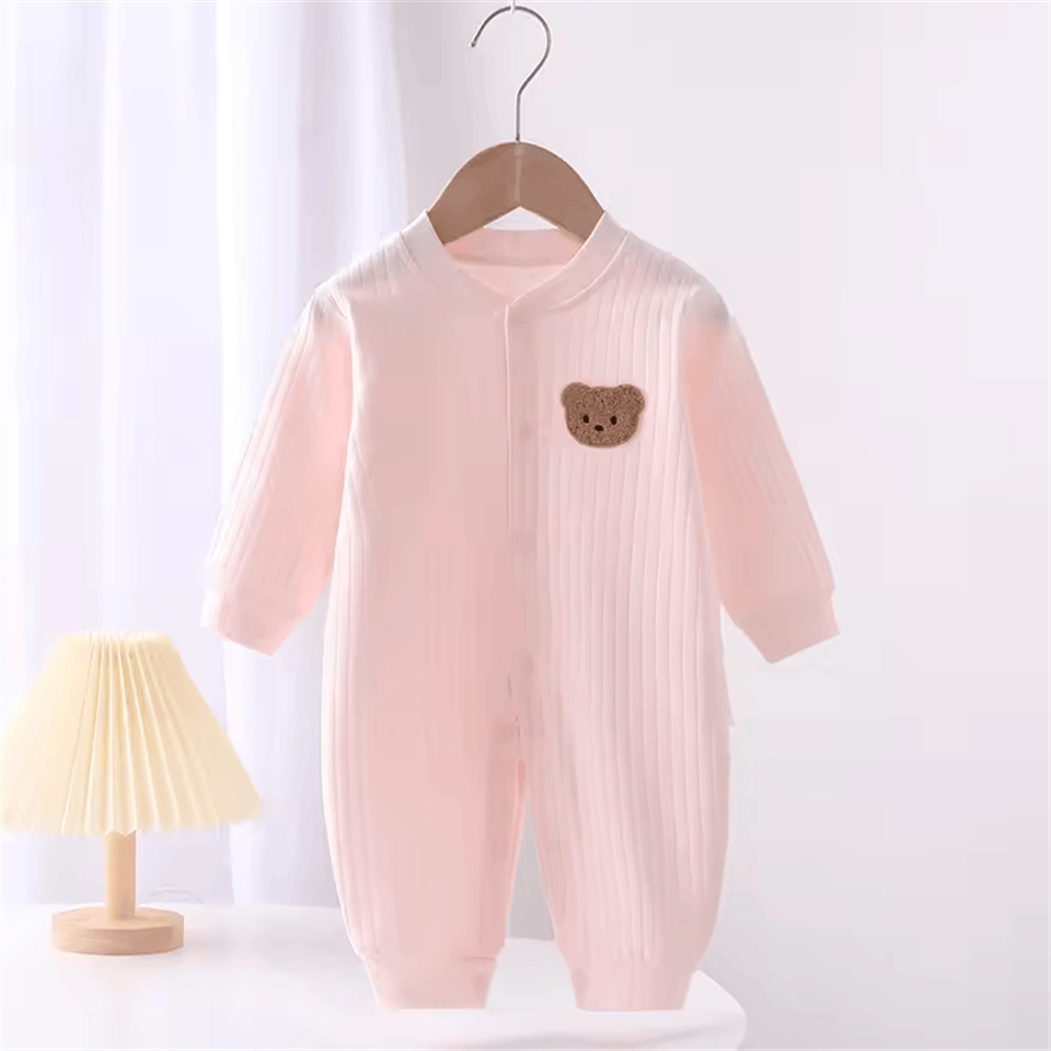 Bear Cotton Baby Jumpsuit for Autumn & Spring