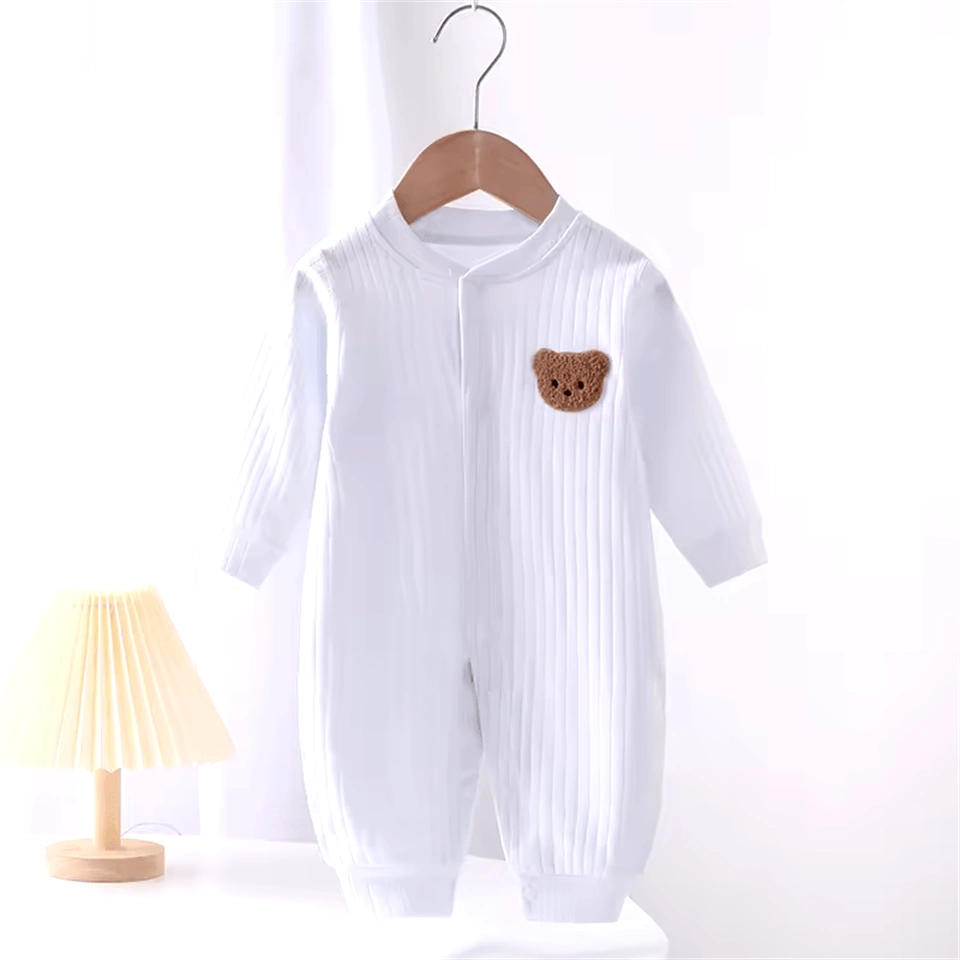 Bear Cotton Baby Jumpsuit for Autumn & Spring