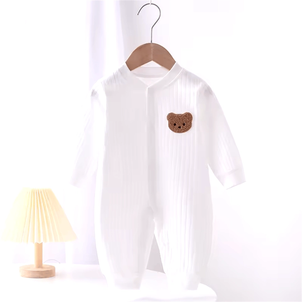 Bear Cotton Baby Jumpsuit for Autumn & Spring