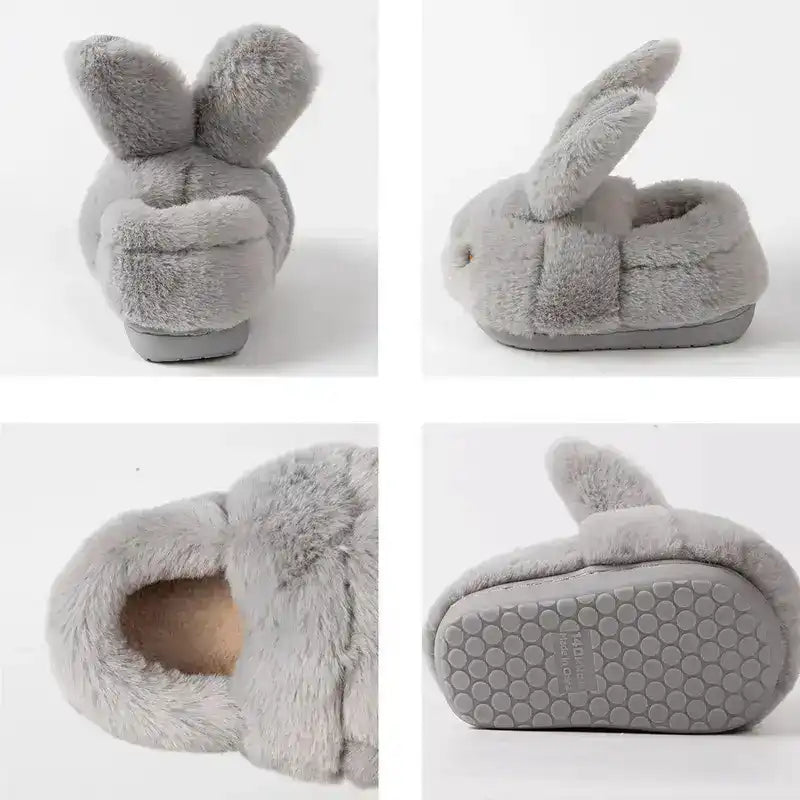 Cute Toddler Bunny Slippers for Comfort and Safety - CutePopToy