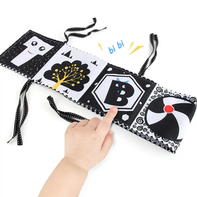 Early Baby Stimulation 3-Piece Set with Fun Mirror - CutePopToy