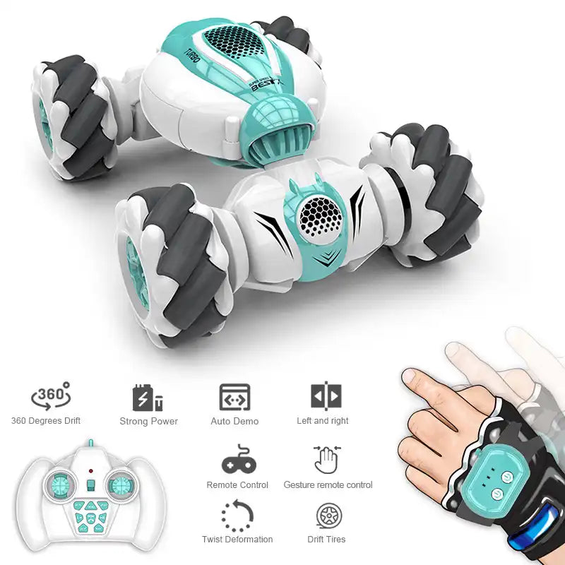 Gesture Sensor-Remote Control Drift 360 Rotation Stunt Car