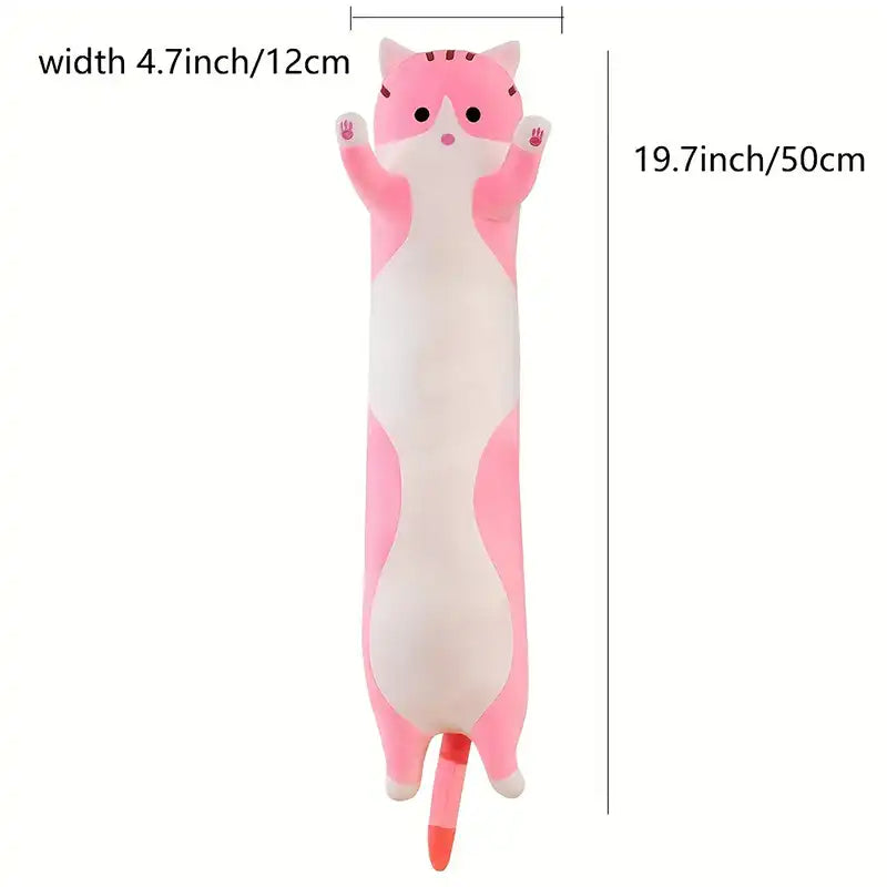 Kawaii Design Cat Plush Toy Sleeping Pillow - CutePopToy