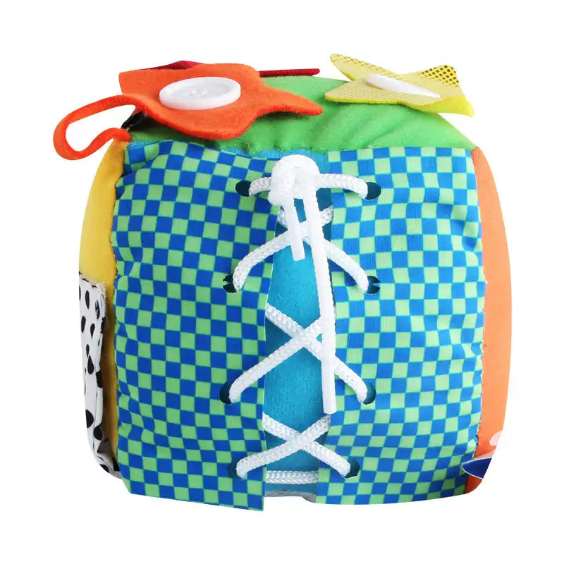 Montessori Fabric Busy Cubes - CutePopToy