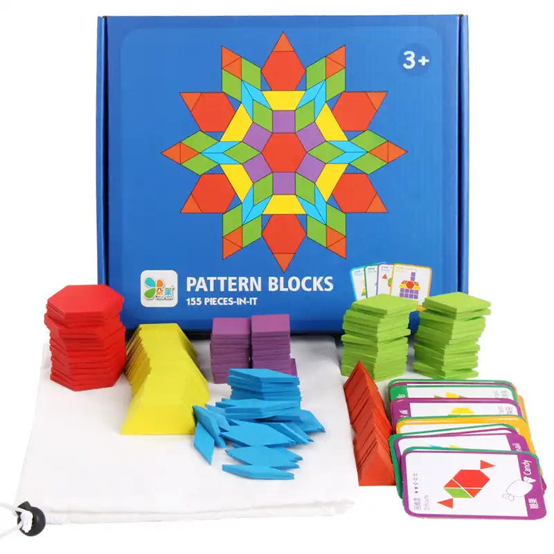 Montessori Kids 3D Shape Puzzle - CutePopToy