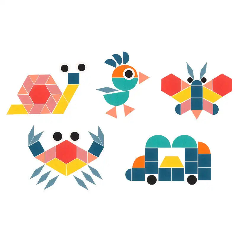 Montessori Kids 3D Shape Puzzle - CutePopToy
