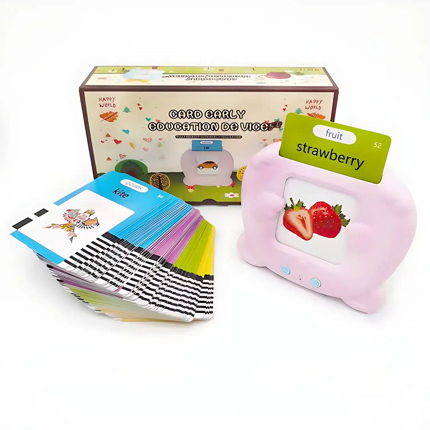 Montessori Learning Cards Toys with 255 Sight Words for Children - CutePopToy