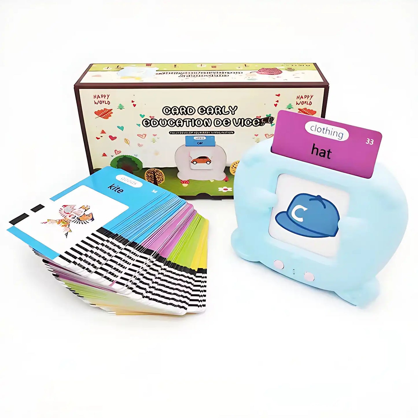 Montessori Learning Cards Toys with 255 Sight Words for Children - CutePopToy