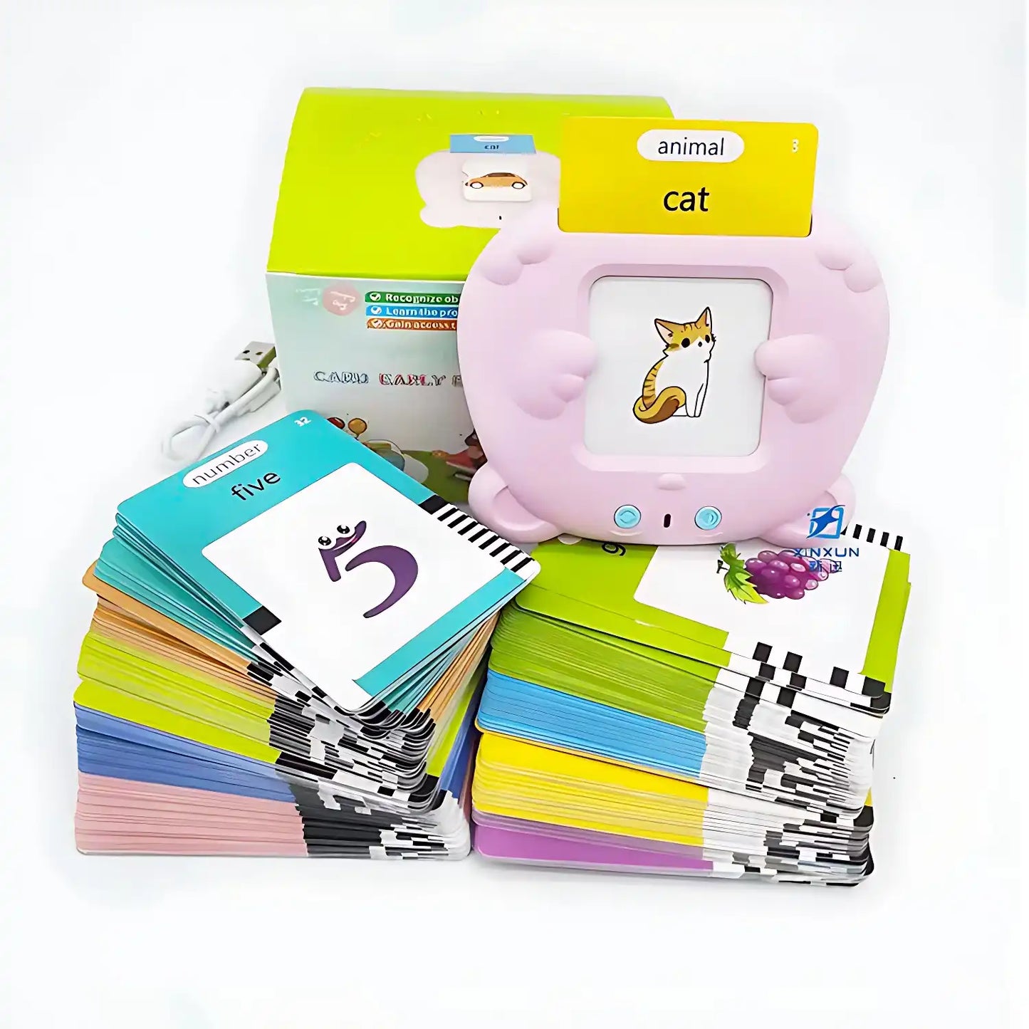 Montessori Learning Cards Toys with 255 Sight Words for Children - CutePopToy