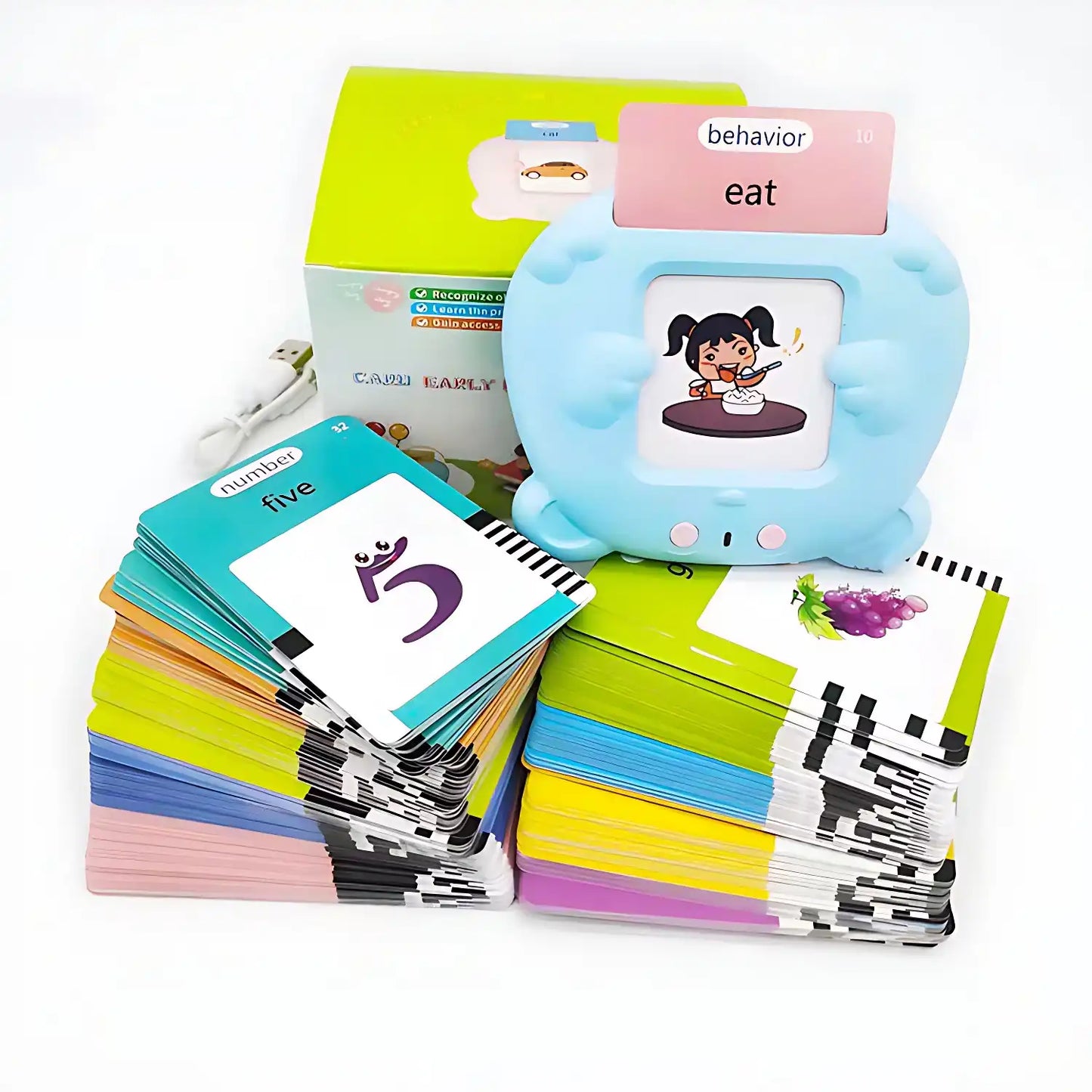 Montessori Learning Cards Toys with 255 Sight Words for Children - CutePopToy
