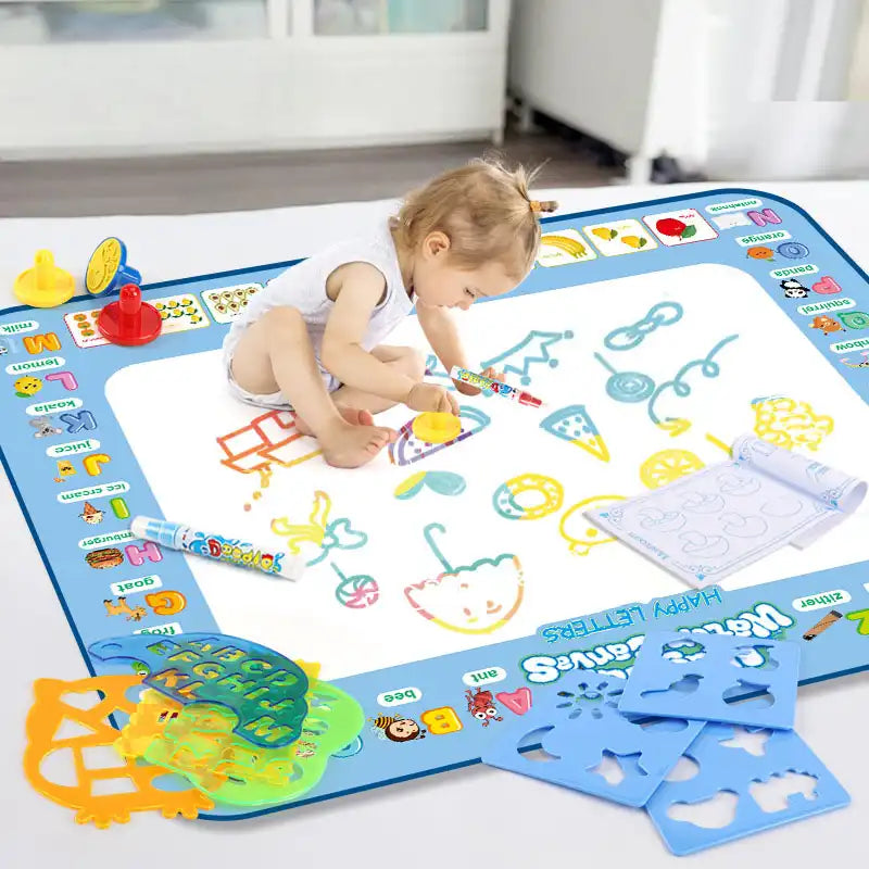 Montessori Magic Water Drawing Mat for Kids - CutePopToy