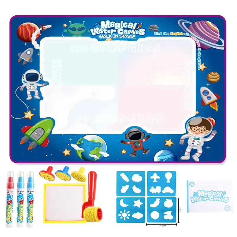 Montessori Magic Water Drawing Mat for Kids - CutePopToy