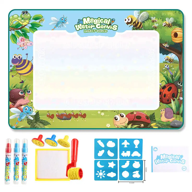 Montessori Magic Water Drawing Mat for Kids - CutePopToy