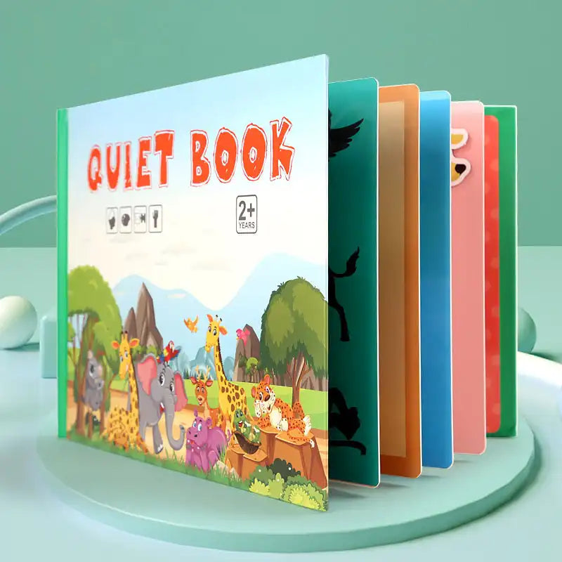 Montessori Sensory Quiet Book - CutePopToy