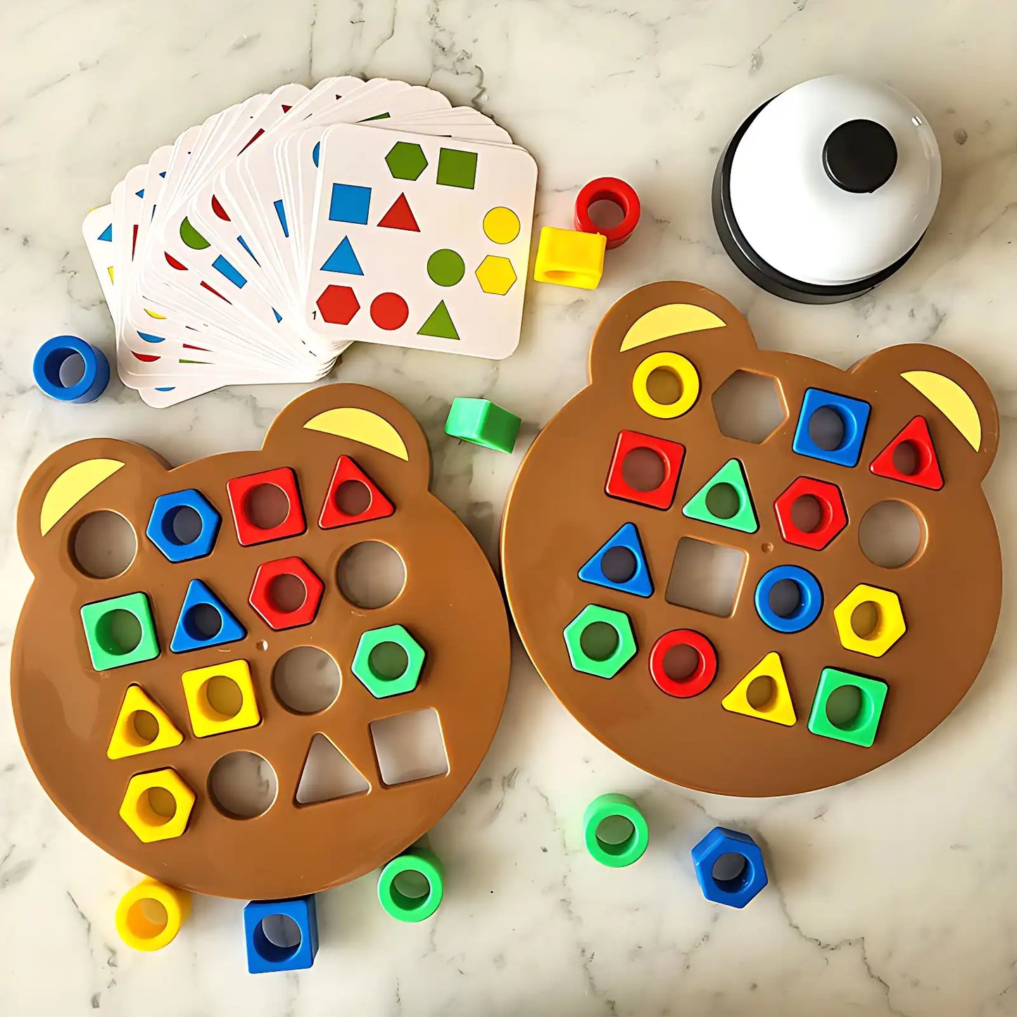 Montessori Shape Matching Toy - CutePopToy