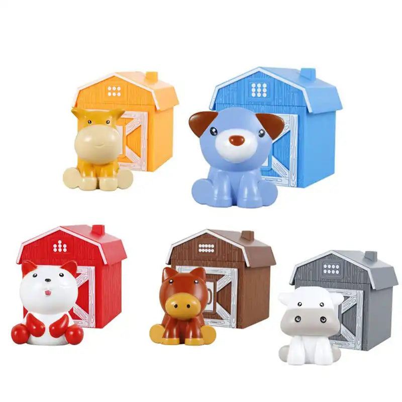 Montessori Farm Toys for Kids: Counting, Animals, Barn, Colors, Numbers - CutePopToy