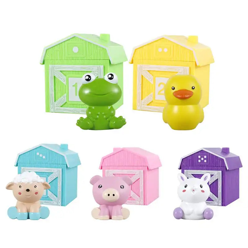Montessori Farm Toys for Kids: Counting, Animals, Barn, Colors, Numbers - CutePopToy