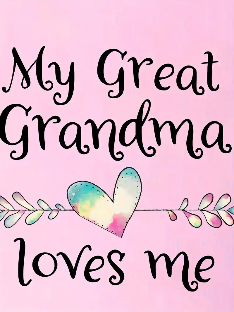 Newborn Gift - "My Great Grandma Loves Me" Baby Onesie (Fits 0-12 Months)