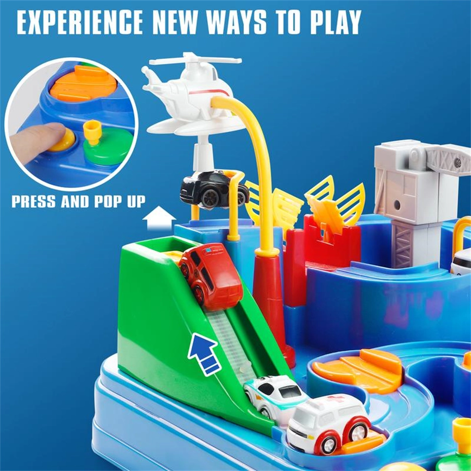 Race Track Car Vehicles Toys for Kids Great Birthday Xmas Gifts - CutePopToy