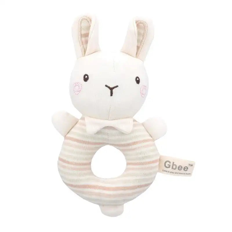 Soft Plush Rattle Set for Babies 0-6 Months