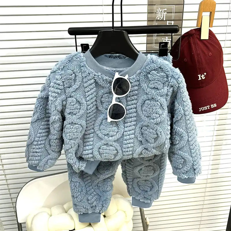 Soft and Comfy Flannel Pajama Set for Boys and Girls