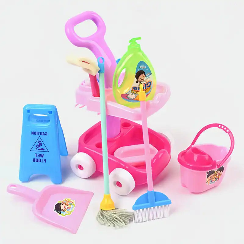 Sparkling Clean Playtime Cleaning Set - CutePopToy